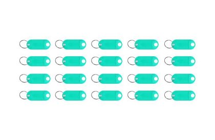 Brelocuri pentru identificare ușoară – 100 buc, colorate