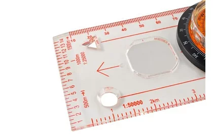 Busola de hartă K7953 – orientare fiabilă în teren