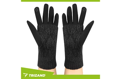 Mănuși tactile - negre