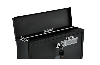 Cutia poștală – neagră