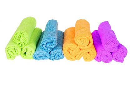 Prosoape din microfibră - set de 12 bucăți.