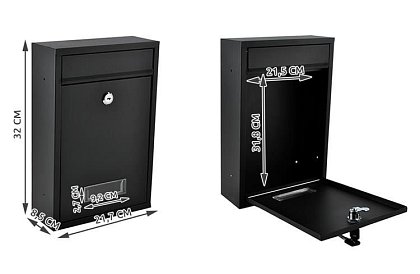 Cutia poștală neagră