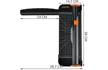 Tăietor de hârtie – guillotină/trimmer