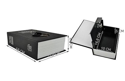 Trezor – cutie ascunsă în carte 18 × 11,5 cm