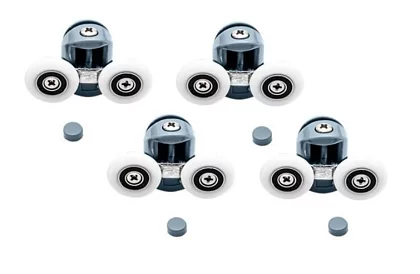 Roți pentru ușile glisante ale cabinelor de duș – 8 buc. KK9646