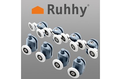 Roți pentru ușile glisante ale cabinelor de duș – 8 buc. KK9646