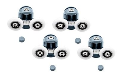 Roți pentru ușile glisante ale cabinelor de duș – 8 buc. KK9646