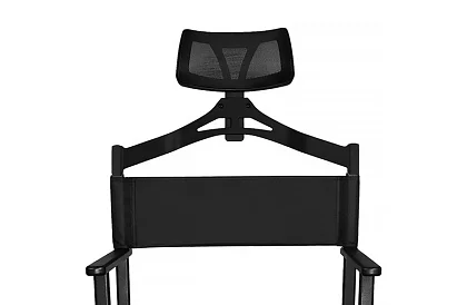 Scaun cosmetic din aluminiu cu suport pentru cap