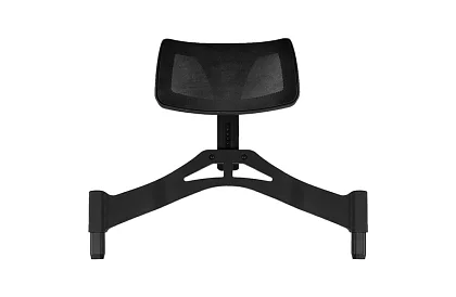 Scaun cosmetic din aluminiu cu suport pentru cap