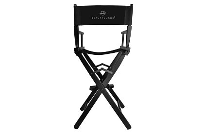 Scaun cosmetic din aluminiu cu suport pentru cap