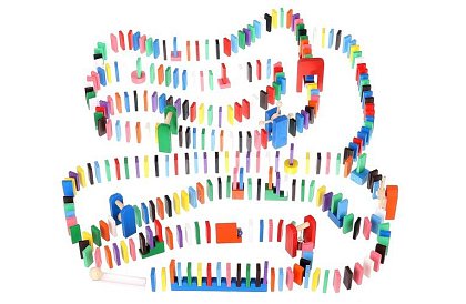 Domino din lemn Culodrome – 1131 piese