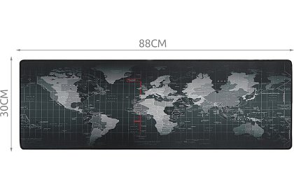 Mouse pad și tastatură XXL - Gri