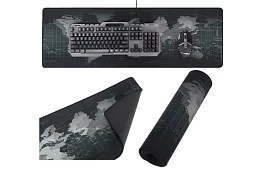Mouse pad și tastatură XXL - Gri
