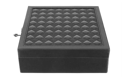 Cutie de bijuterii cu cheie BEAUTYLUSHH – Negru