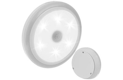 Lampa LED cu senzor de mișcare și senzor de crepuscul