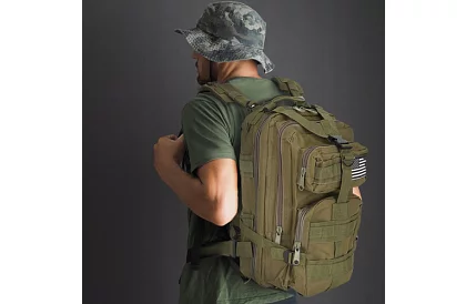 Rucsac militar tactic XL TRIZAND verde – 35 l