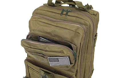 Rucsac militar tactic XL TRIZAND verde – 35 l
