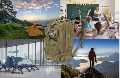 Rucsac militar tactic XL TRIZAND verde – 35 l