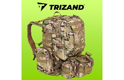 Rucsac militar mare CAMO TRIZAND – 45 l