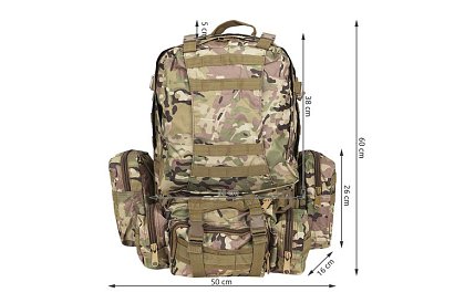 Rucsac militar mare CAMO TRIZAND – 45 l