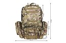 Rucsac militar mare CAMO TRIZAND – 45 l
