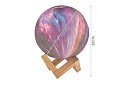 Lampa de noapte lunară – 16 culori + telecomandă