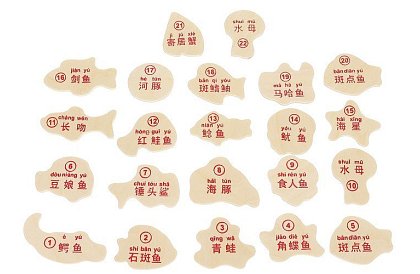 Jocul de pescuit – vânătoare cu magnet - 25 de piese