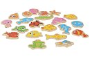 Jocul de pescuit – vânătoare cu magnet - 25 de piese