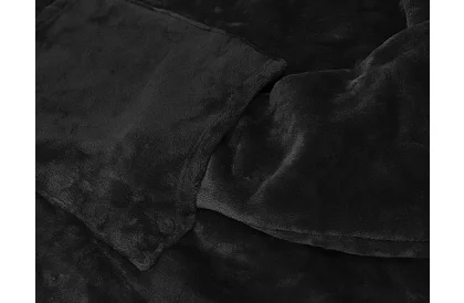 Oversize hanorac cald – negru