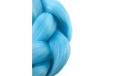 Părul împletit ombre sintetic - albastru