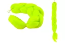 Păr sintetic ombre împletit - neon