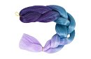 Păr sintetic ombre împletituri pentru părul albastru-violet