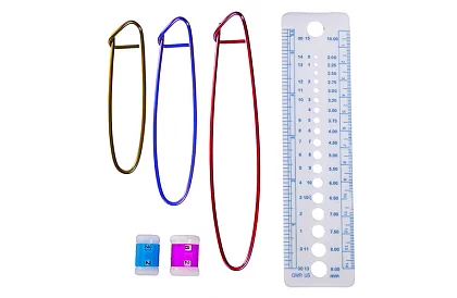 Set de croșetat – set creativ de 50 de piese în husă