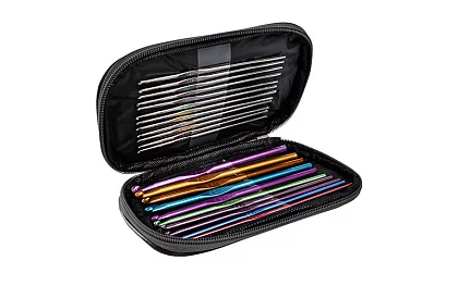 Set de croșetat – set creativ de 50 de piese în husă