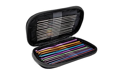 Set de croșetat – set creativ de 50 de piese în husă