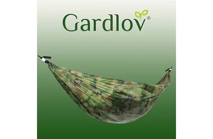 Rețeaua de hamac turistic Santiago Army 260x140 cm cu plasă împotriva țânțarilor