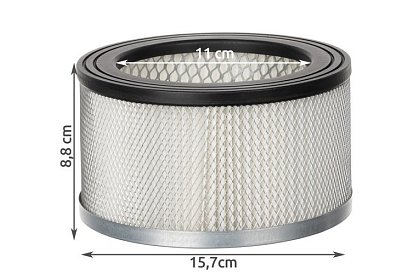 Filtru HEPA rezistent la căldură pentru aspiratorul de cenușă