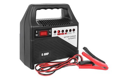 Încărcător de baterii 6-12V / 6A – încărcător de baterii auto