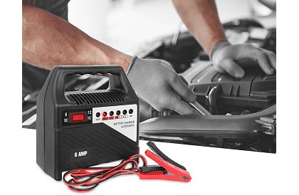 Încărcător de baterii 6-12V / 6A – încărcător de baterii auto