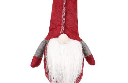 Îngerul șezând – elf roșu 50 cm