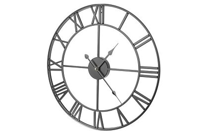 Ceas de perete retro - negru