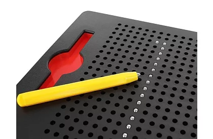 Tablă + bile magnetice + stilou cu magnet