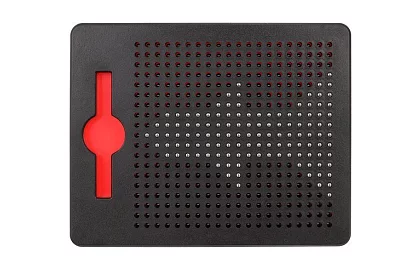 Tablă + bile magnetice + stilou cu magnet