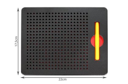Tablă + bile magnetice + stilou cu magnet