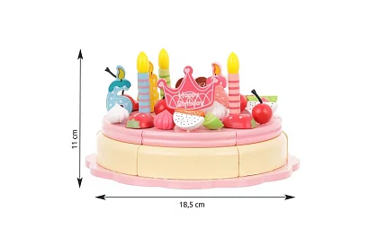 Tort de naștere din lemn – set creativ