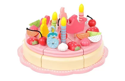 Tort de naștere din lemn – set creativ