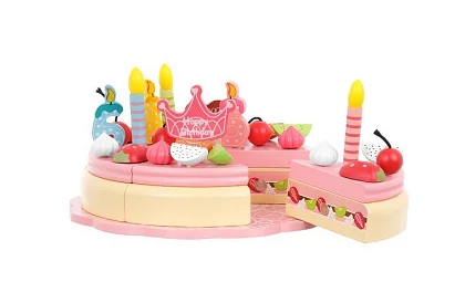 Tort de naștere din lemn – set creativ