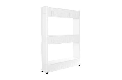 Dulap mobil de bucătărie - baie pe roți - alb