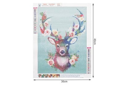 Pictură cu diamante 5D – Cerb