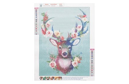 Pictură cu diamante 5D – Cerb